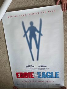 Eddie the Eagle original cinema movie poster