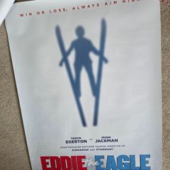 Eddie the Eagle original cinema movie poster