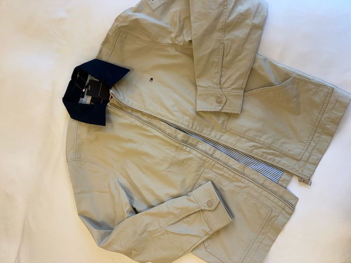 Tommy Hilfiger Boys Contrast Collar Cotton Jacket Brand New From New Collection