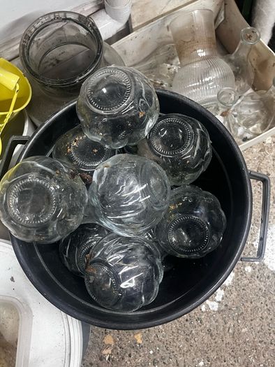 Glass vases