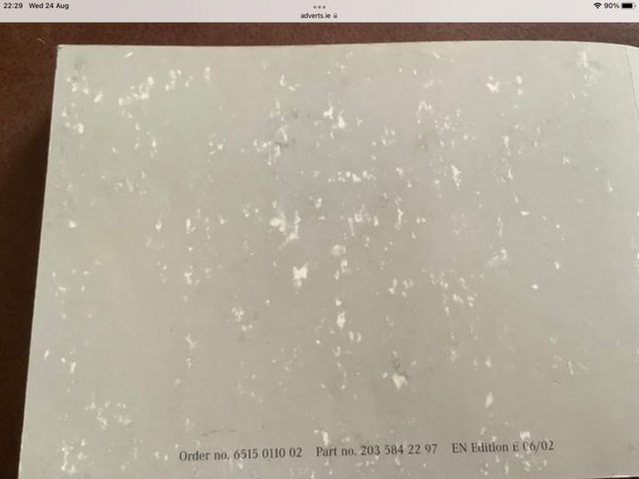 C Class owners Manual