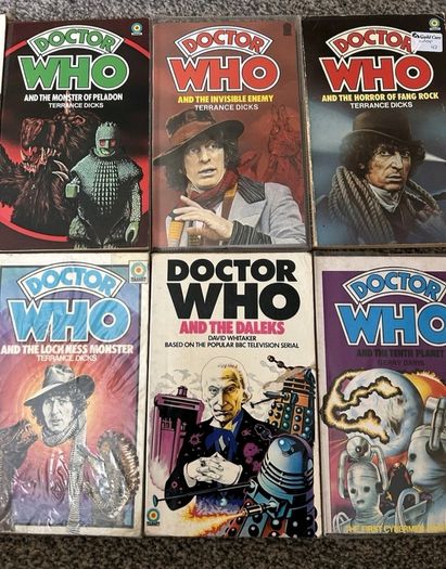 Wanted Doctor Who Target Novels