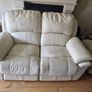 Two-Seater Cream Sofa Image 10