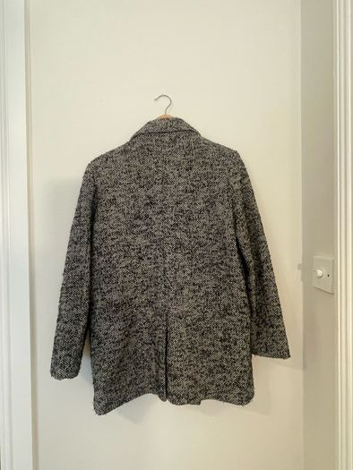 & Other Stories wool herringbone coat