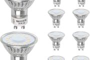 Led Bulbs, Pack of 10, 50 W Halogen Bulb Equivalent, 4W 350lm, Warm White Lighting 2700K, 120 Degree Angled Beam, Saving on Bills (FREE POSTAGE)