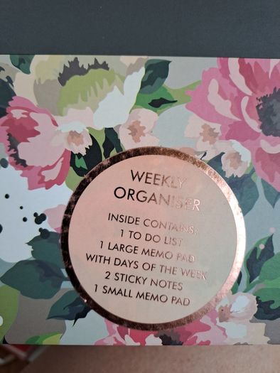 Trust Your Crazy Ideas Weekly Organiser Desk Pad Set