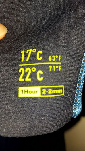 Decathlon wetsuit child