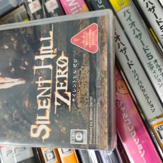 Factory Sealed Silent Hill Zero Sony PSP Japan.