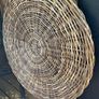 New XL 140cm diameter KUBU rattan wall hanging indoor/outdoor statement piece Image 6