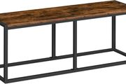 Bench for Dining Room Bench, 120 x 30 x 46.5 cm, Kitchen Bench, Dining Bench in Industrial Design, Sturdy Metal Frame, Easy to Assemble, for Kitchen, Living Room, Entrance, Bedroom