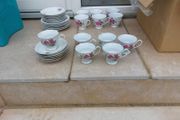 2 sets of fine bone china