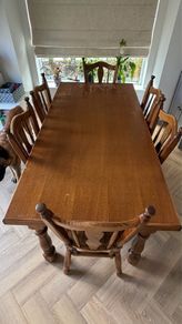 Dining table & 6 chairs FREE if collected
