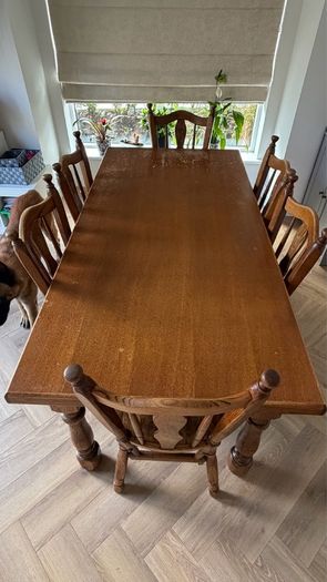 Dining table & 6 chairs FREE if collected