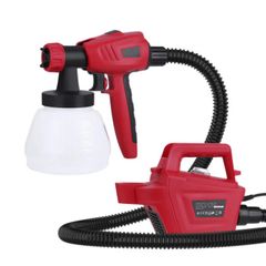 BRAND NEW 800W Electric Spray Gun 1300ML Large Capacity High Power Paint Sprayer 3 Nozzle Sizes Adjustable Power Tools