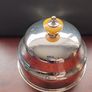 Small Silver tray with food dome Image 4