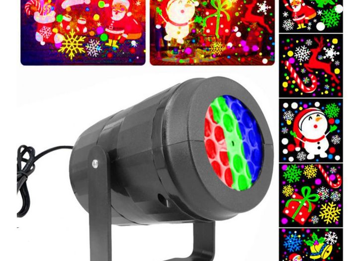 Christmas LED Projection Light 16 Build in Patterns