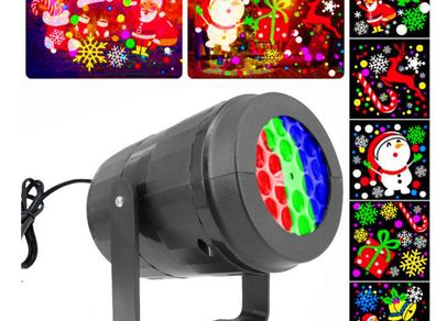 Christmas LED Projection Light 16 Build in Patterns
