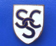 SSC (unidentified) enamel badge