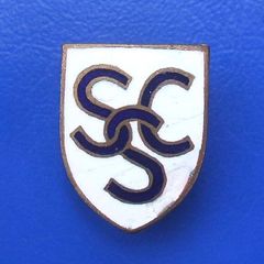 SSC (unidentified) enamel badge
