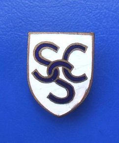 SSC (unidentified) enamel badge