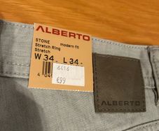 Men's Alberto Jeans New 34 x 34