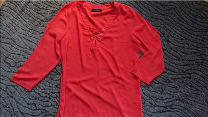 Red Blouse   Size 12