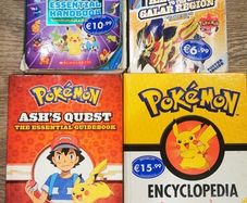 Pokemon books Comics etc