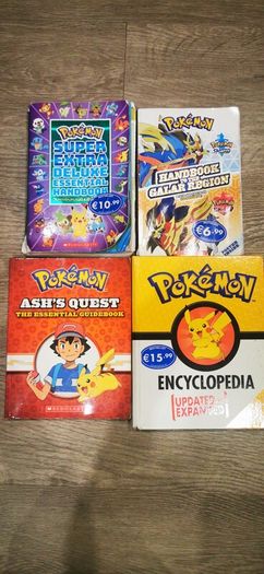 Pokemon books Comics etc