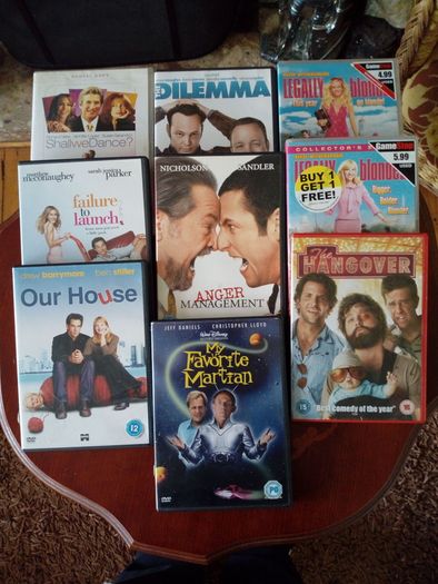 Dvd: Thriller/Action/Drama/Comedy/Horror Movies.