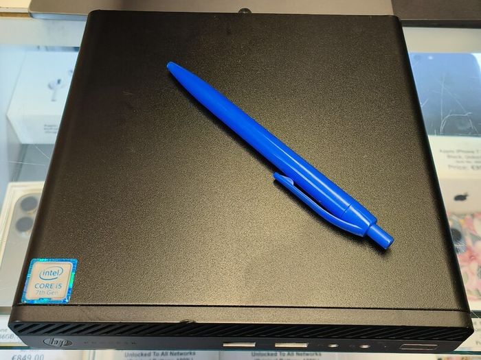 Micro PC HP ProDesk 400 G3  Mini  Desktop Computer Intel Core i5-7700T 8GB Memory 256GB SSD Win 11 pro