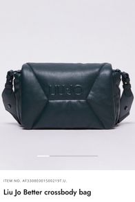 Liu-Jo designer Forest green quilted cross body bag