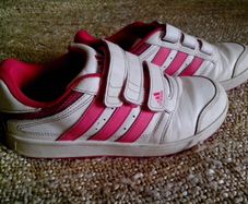 Adidas runners.  Size 2