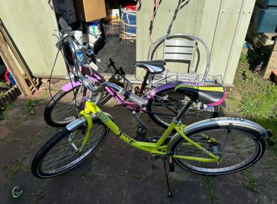 2 kids bikes