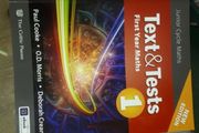 Text and Test 1, book unused