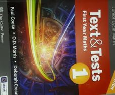 Text and Test 1, book unused