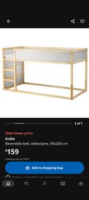 IKEA Kura bed