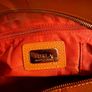 Genuine Furla Orange & Pink Leather Satchel Bag (With Pouch & Dustbag) - Terenure Image 3