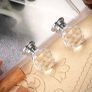 10 X Probrico 20mm Round Glass Kitchen Cabinet Knob Clear Diamond Furniture Drawer Handle Crystal Cupboard Pull with Screws (MULTIPLE AMOUNTS AVAILABLE, SEE DESCRIPTION) Image 6