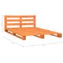 Pallet Bed Frame Brown Solid Pine Wood 120x200 cm Image 7