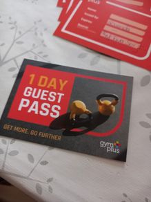 GYM PLUS guest passes