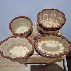 vintage Bourne Denby stoneware jelly or aspic moulds