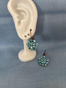 Crystal Earrings - Vintage