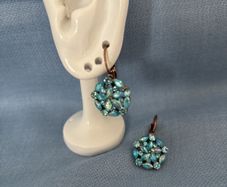 Crystal Earrings - Vintage