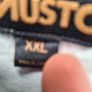 mens MUSTO check shirt 100% cotton long sleeve Size XXL 2XL extra large Image 5