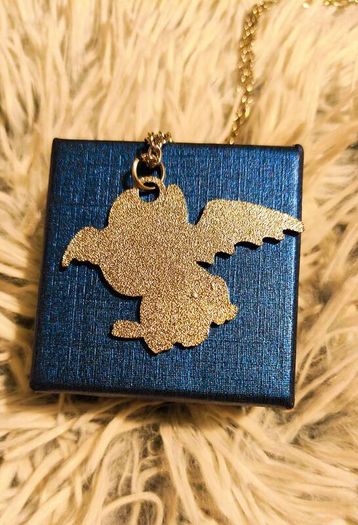 Flying Dragon Necklace Toothless Inspired How to Train Your Dragon Jewelry