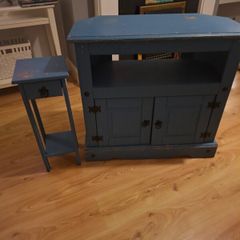 corner tv unit and lamp table