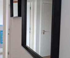 Set of 2 Modern Square Wall Mirrors