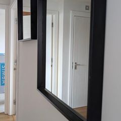Set of 2 Modern Square Wall Mirrors