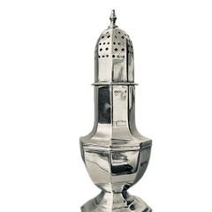 Victorian Silver-Plate Sugar Shaker