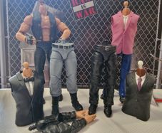 WWE Mattel Elite Wrestling Figures BAF Parts